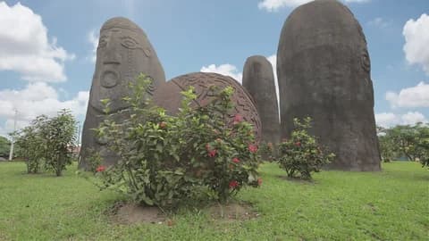 ALOK IKOM STONE MONOLITHS